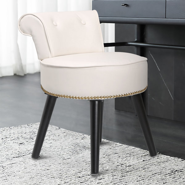 Vanity chair gold hot sale